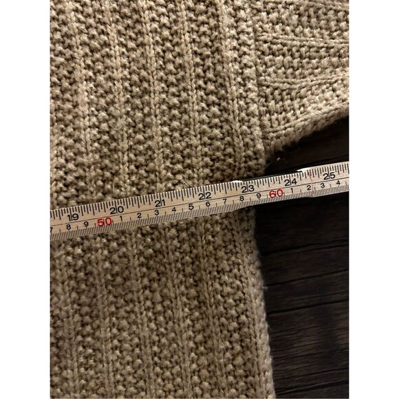 Heartloom Revolve Full Length Open Front Tan Duster Cardigan Size S Neutral - Picture 10 of 10